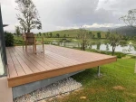 composite deck/terrace/WPC/outdoor(waterproof,fireproof,insect prevention,anti-corrosion,low maintenance)