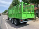 Second-hand trailer is a universal cargo-carrying tool that can be used on construction sites and farms.