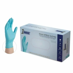 Nitrile Blue Durable Rubber Cleaning Hand Gloves Powder Latex