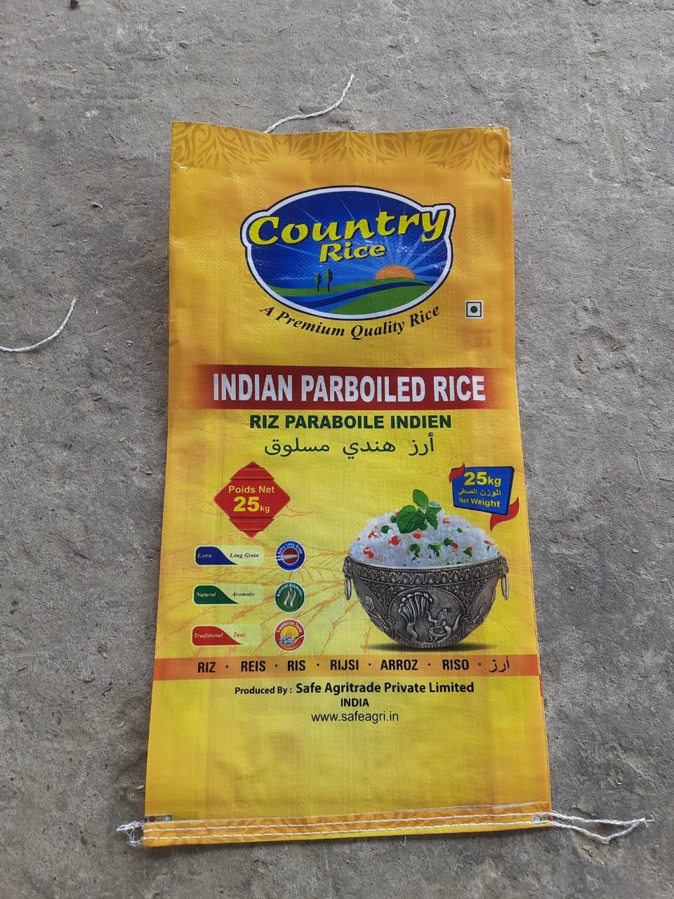 Contry Rice Buy Premium Quality Extra Long Grain Parboiled Rice,countryrice Brand ...