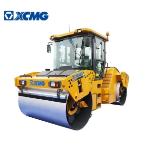 XCMG official new asphalt compaction machinery XD133 13 ton double drum vibratory road roller price