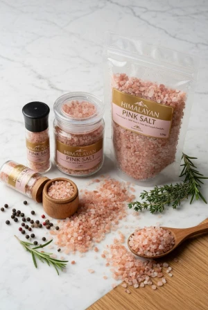 Himalayan Pink Salt Medium Coarse (2mm – 5mm)