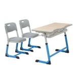Double Seat Desks And Chairs Set KL-3022