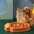 Import Cute Carrot Shape  anti-choke slow food bowl Dog Bowls Cat And Dog Bowl Pet Slow Feeder from China