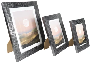 Black with grain Home Decor PS Photo Frame for living room and bedroom