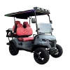 Chinese Factory Comfortable 2+2 Seats Luxury Electric Golf Carts for Sale