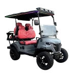 Chinese Factory Comfortable 2+2 Seats Luxury Electric Golf Carts for Sale