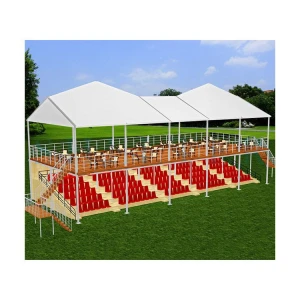 Double Decker Tent With Glass Wall Two Floor Double Decker Event Tent