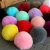 Import Colorful Decorative Fur keychain Rabbit tail ball key chain from China