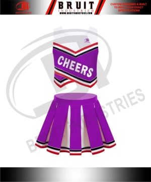 Wholesale Competition Cheerleading Uniform Customized Design Cheerleader Outfits