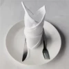 Wholesale white restaurant hotel dinner custom napkin wedding polyester satin/cotton/ damask/ linen table napkin for we