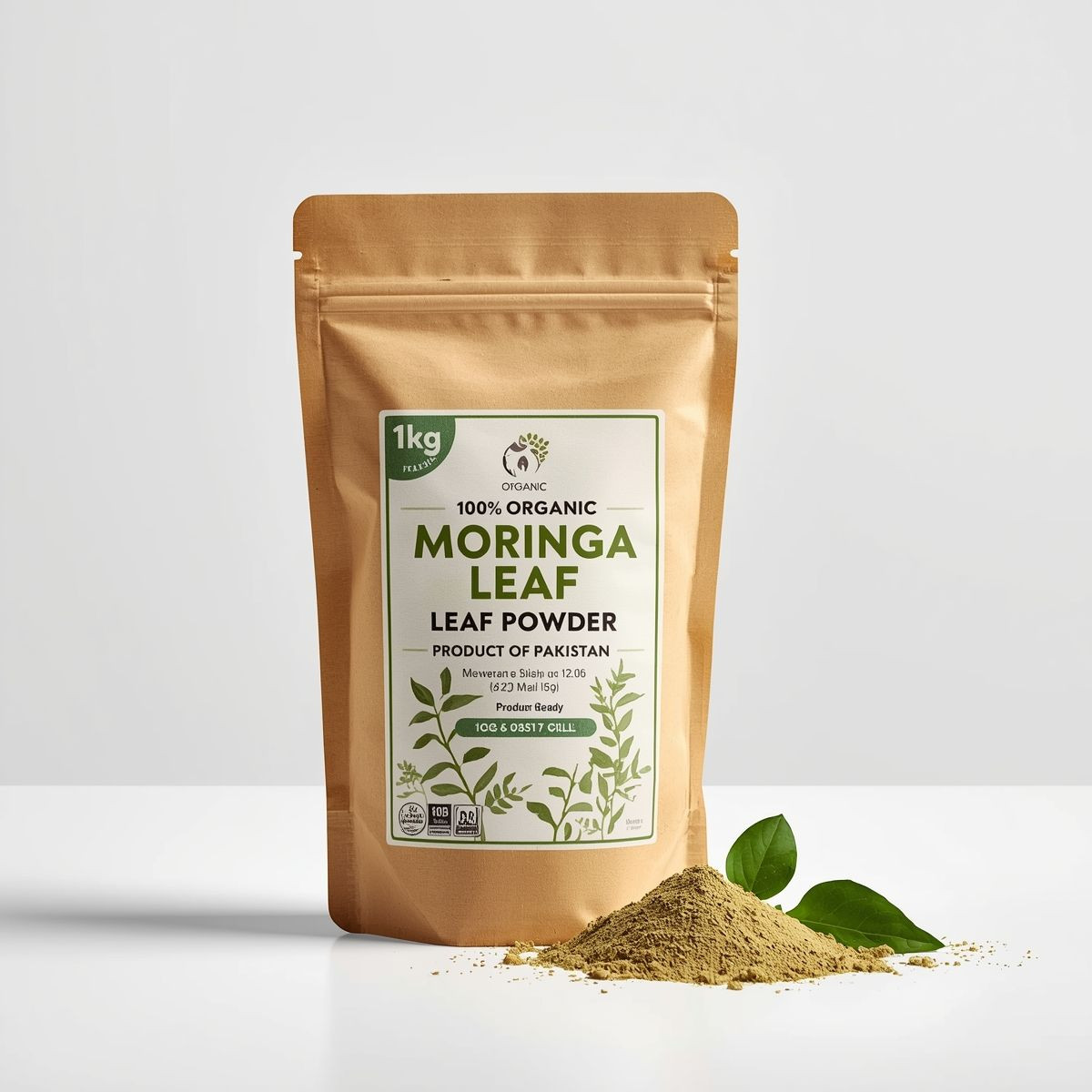 Buy Premium Organic Moringa Leaf Powder - 100% Pure & Natural - Bulk ...