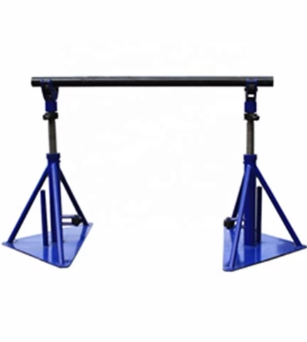 1- 200Ton Adjustable Jack Stands Cable Drum Stand