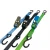 Import 1 inch 25mm ratchet strap polyester tie down lashing belt with S Hook from China