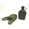 1 Litre Military Patrol Plastic Water Bottle Canteen Outdoor Sports Camping Hiking Travel with Cover Bag OEM Orders Accepted