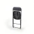 Import 10 Commercial Black Plastic Folding Chairs Stackable Party Event Rental Chair from China