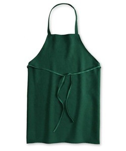 100% Filament Spun Polyester 300DX12S Kitchen Cleaning Working Chef BIB Apron Commercial Grade for Restaurant And Home Kitchen