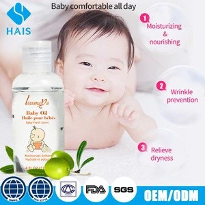 100% natural ingredients baby oil/OEM Wholesale msds baby skin whitening body oils in bulk 100% natural ingredients baby oil