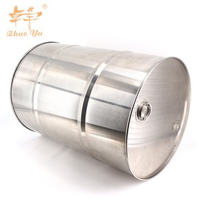 100L Water Palm Oil Beverage Honey Vertical Open Cover 304 Stainless Steel Storage Tank/barrel/pail