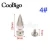 Import 100set 8mm~33.5mm Cone Studs Screwback Spikes Rivet Punk Garment Rivets For Clothes Bag Shoes Leather Craft Accessories #GZ026 from China