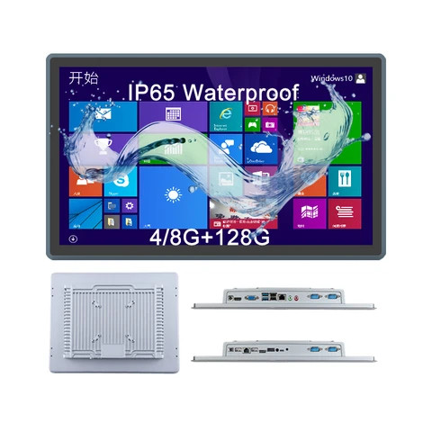 10.1 15.6 inch Industrial Panel PC Computer with 10-Point Capacitive Touch LCD Screen i3 i5 i7 CPU All-in-One PC Computer