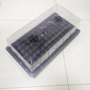 1020 Trays wHumidity Dome Extra Strength, for Seed Starting Plant Propagation Germination Tray No Holes Fodder System Starter