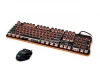 104 keys Mechanical Gaming keyboard and Mouse Combo with LED Rainbow backlight