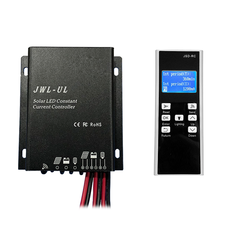 10A 12v 24v PWM wireless remote infrared monitored  IP68  waterproof solar street light charge controller