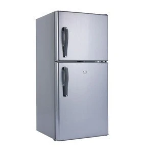 118liter BCD-118 DC 12v 24v  Compressor Top Freezer Solar Refrigerator without solar system