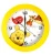 Import 12 inch promotion plastic wall clock cheap clock from China