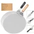 Import 12 inch stainless steel pizza shovel large round cake pizza shovel cake transferer baking tool from China