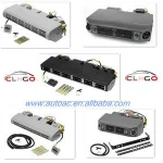 12/24v universal underdash kits auto ac evaporator cooling&heating unit BEU-404-000 copper coil air condition system