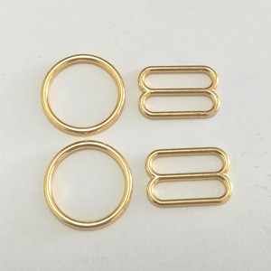 12.5mm inner metal ring and slider for bra underwear accessory