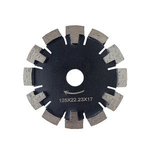 125mm*22.23mm*17mm Tooth Guard Tuck Point Grooving Diamond Saw Blade