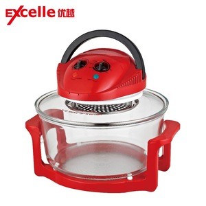 12L Multi-Purpose Electric Halogen Convection Cooking Oven Combining Microwave Oven, Toaster, Stewing Pot and Skillets Functions