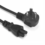 1.2m copper clad aluminum GB power cable three plug mickey mouse wire tail