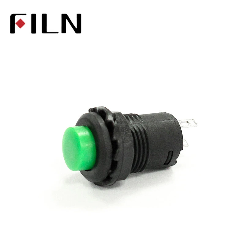 12mm Momentary pushbutton switches 3A /125VAC 1.5A/250VAC Self Return Momentary Push Button Switch