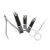 Import 12PCS Stainless Steel Dead Skin Remover Manicure Set Toe Tweezer Pedicure Tools Nail Art Clipper Kit from China