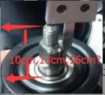 12V DC 0.80 amp dc radiator cooling fan motor different length shaft for solar power supplier