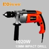 13MM electric impact drill,professional electric power tools 1020W