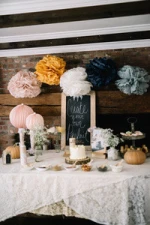 14 Inches Tissue Paper Flower Pom Poms Flower Ball For Ceilling And Wall Decoration Party Supplies