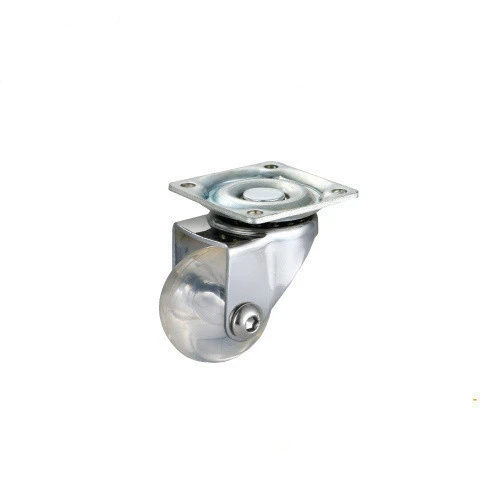 1.5 Inch Transparent Caster Without Brake