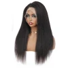 150% Density Kinky Straight Human Hair Lace Front Wigs Kinky Straight 13x6 Lace Frontal Human Hair Wigs
