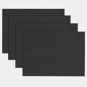 150g 230g 350g full size and half size black cardboard papercard