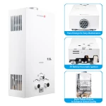 16L Wall mount constant temperature gas tankless water heater