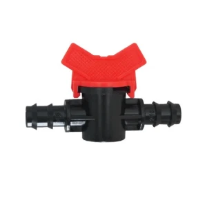 16mm Offtake Barb Lock Starter Valve Irrigation Mini Valve LDPE pipe Barb fittings