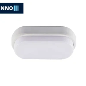 16W Oval LED Bulkhead Light IP65 Ik08 Moisture-Proof Wall Light for Outdoor