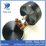 17mm*40mm Aluminum Potentiometer Knob For WH148/097 Gold/Silver/Black