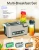 Import 2 Slice electric household sandwich bread toaster , 2 in 1 breakfast maker from China
