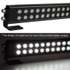 20 inch end caps high quality off road 4x4 double row super slim led light bar